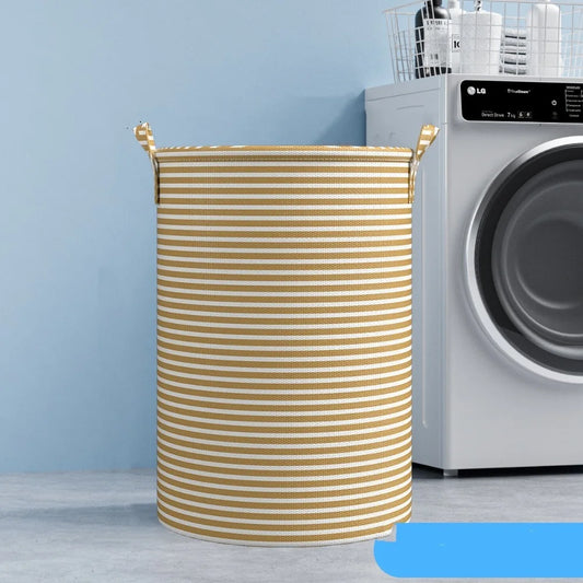 Foldable Cotton Linen Laundry Basket | Large Capacity Storage Foldable Storage Basket Oasis Select Red-XL