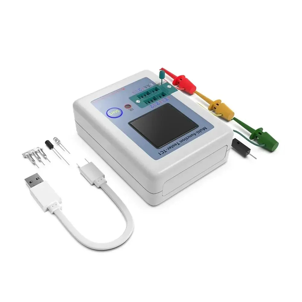 LCR TC1 1.8 Inch TFT LCD Display Multimeter Transistor Tester Diode Triode Resistor Capacitor Test Meter Peaceful Pleasures Health and Wellness