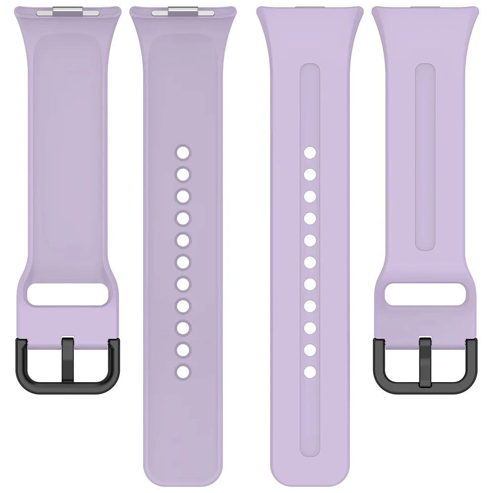 Silicone Sport Band for Redmi Watch 4 5 & Mi Band 9 Pro 8 Pro