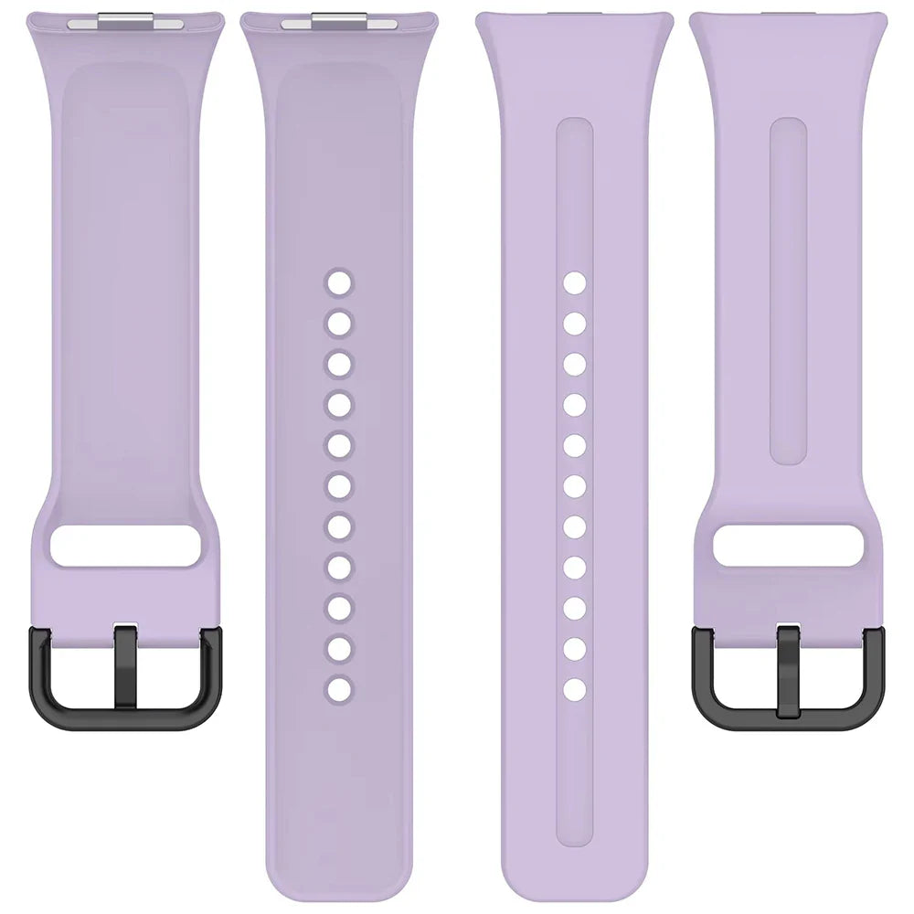 Silicone Sport Strap for Redmi Watch 4 5 & Mi Band 8/9 Pro