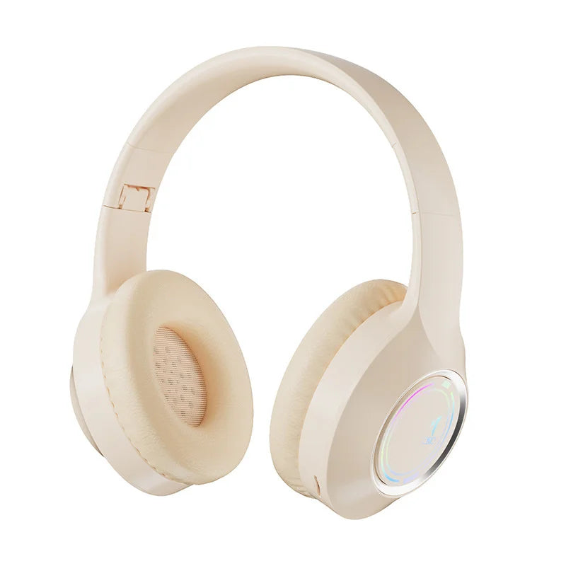 M3 LED Bluetooth 5.3 Gaming Headphones – Foldable ANC USB-C