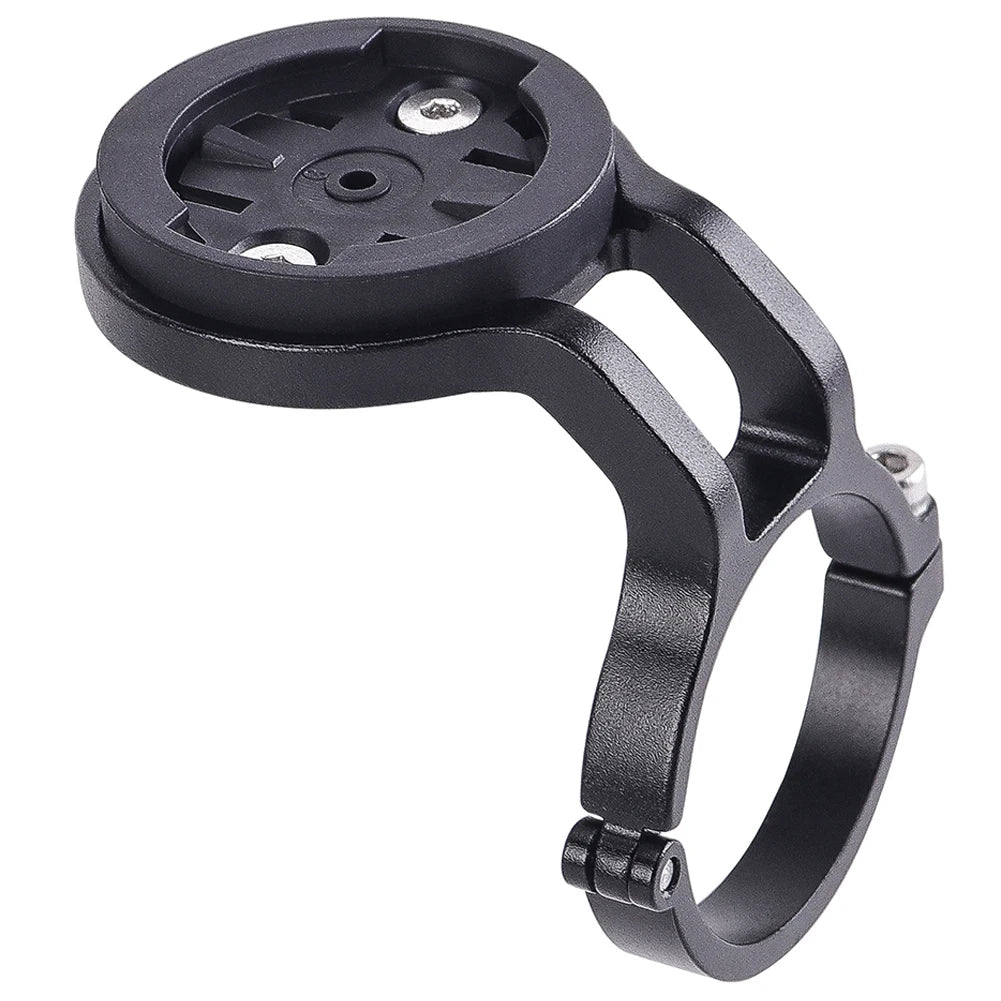 Bike Handlebar Computer Holder Aluminum Alloy Speedometer Mount Bracket Lightweight for Garmin/Wahoo/Bryton/XOSS/IGPSPORT Peaceful Pleasures Health and Wellness Black