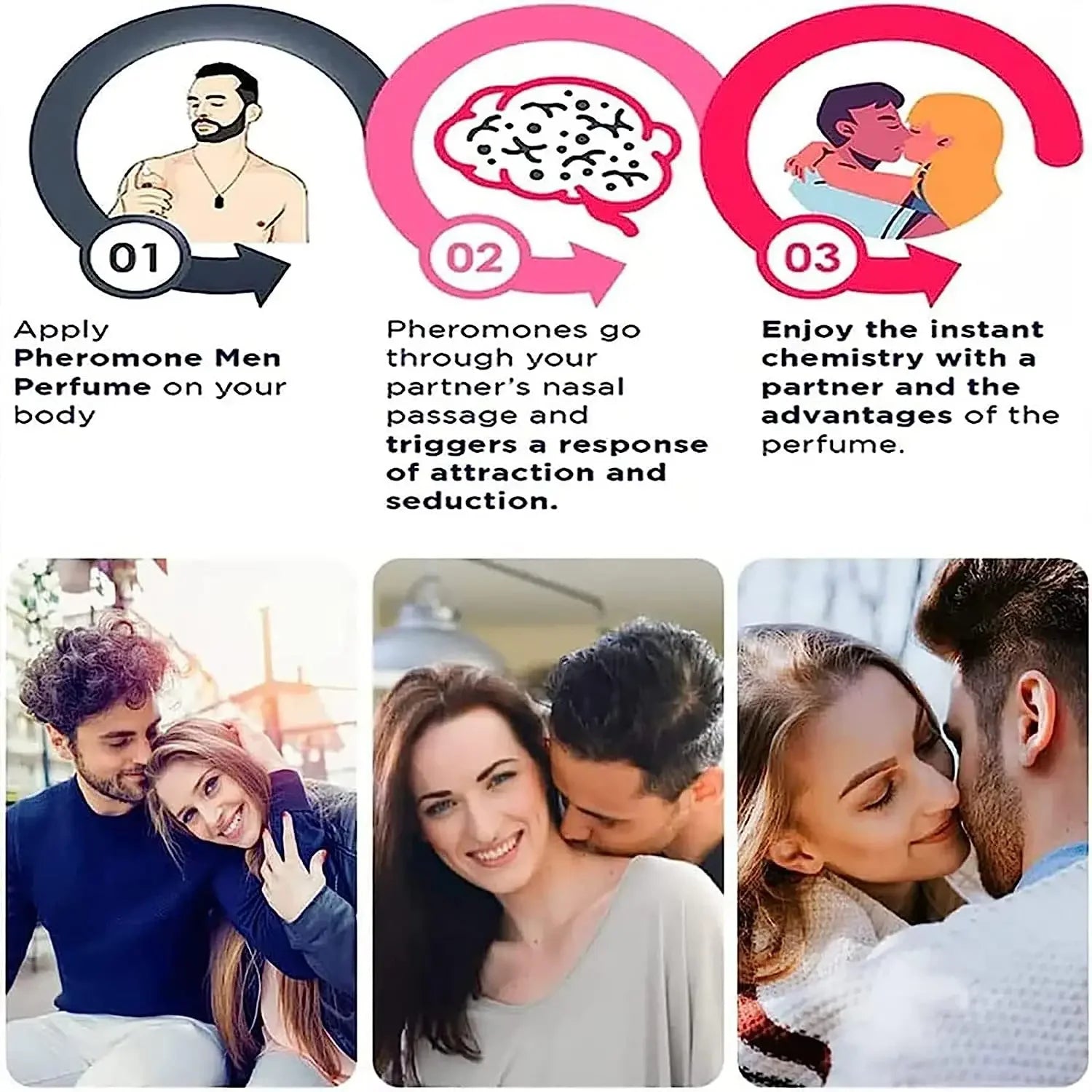 Strong Androstenone Pheromone Men And Woman Sexually Stimulating Oil Entice and Ensnare Your Dreams Long Lasting Sexy Oil 10ML Peaceful Pleasures Health and Wellness