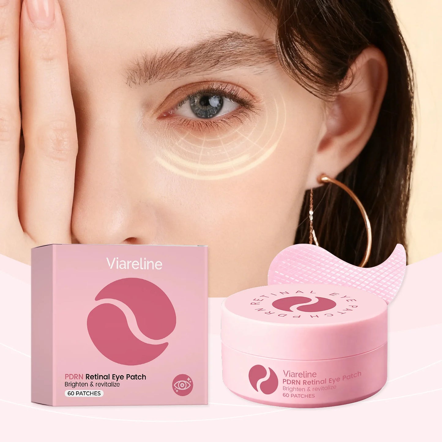 Retinol Under Eye Patches for Dark Circles & Puffiness – 60 pc