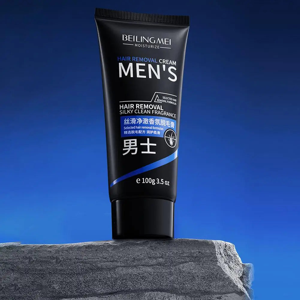 Hair Removal Cream Men And Women Painless Smooth And Refreshing Reshaping Confidence Enjoy Silky Skin 60ml/100g Peaceful Pleasures Health and Wellness