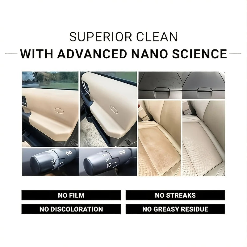 Car Interior Cleaner, Seat Polish & Conditioner – Rinse-Free