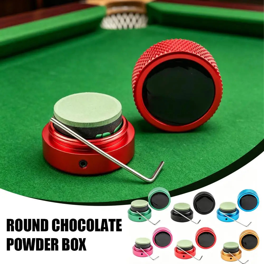 Silent Magnetic Billiard Chalk Holder – Aluminum Pool & Snooker
