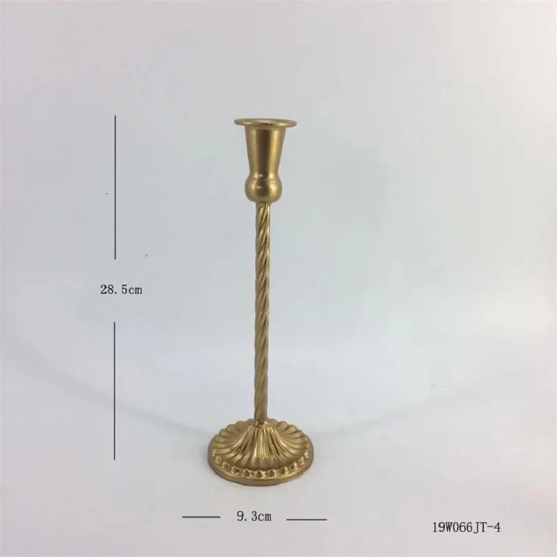 Iron Metal Candlestick Holder | Wedding & Home Décor