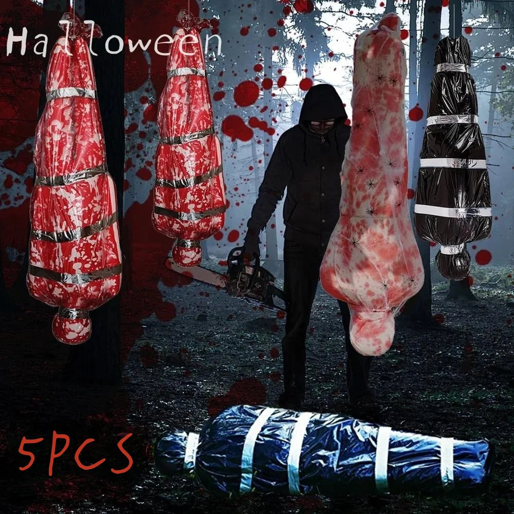 Halloween Hanging Corpse Prop – Haunted House Horror Decoration