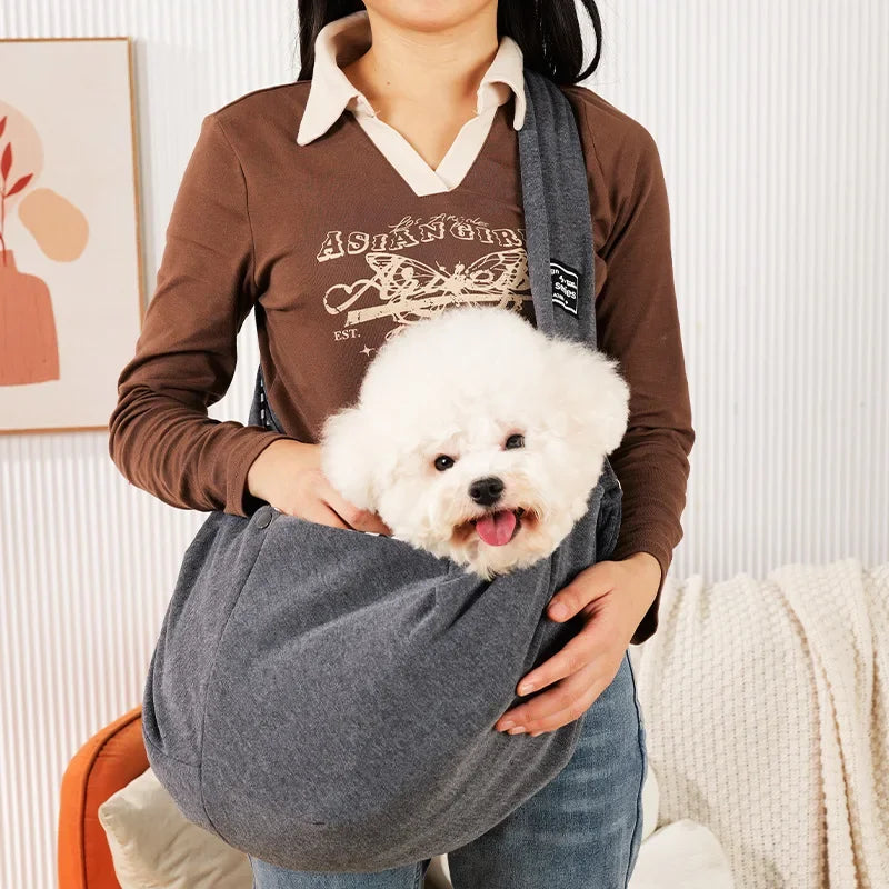 Pet Sling Carrier Bag | Crossbody Shoulder Bag for Small Dogs & Cats