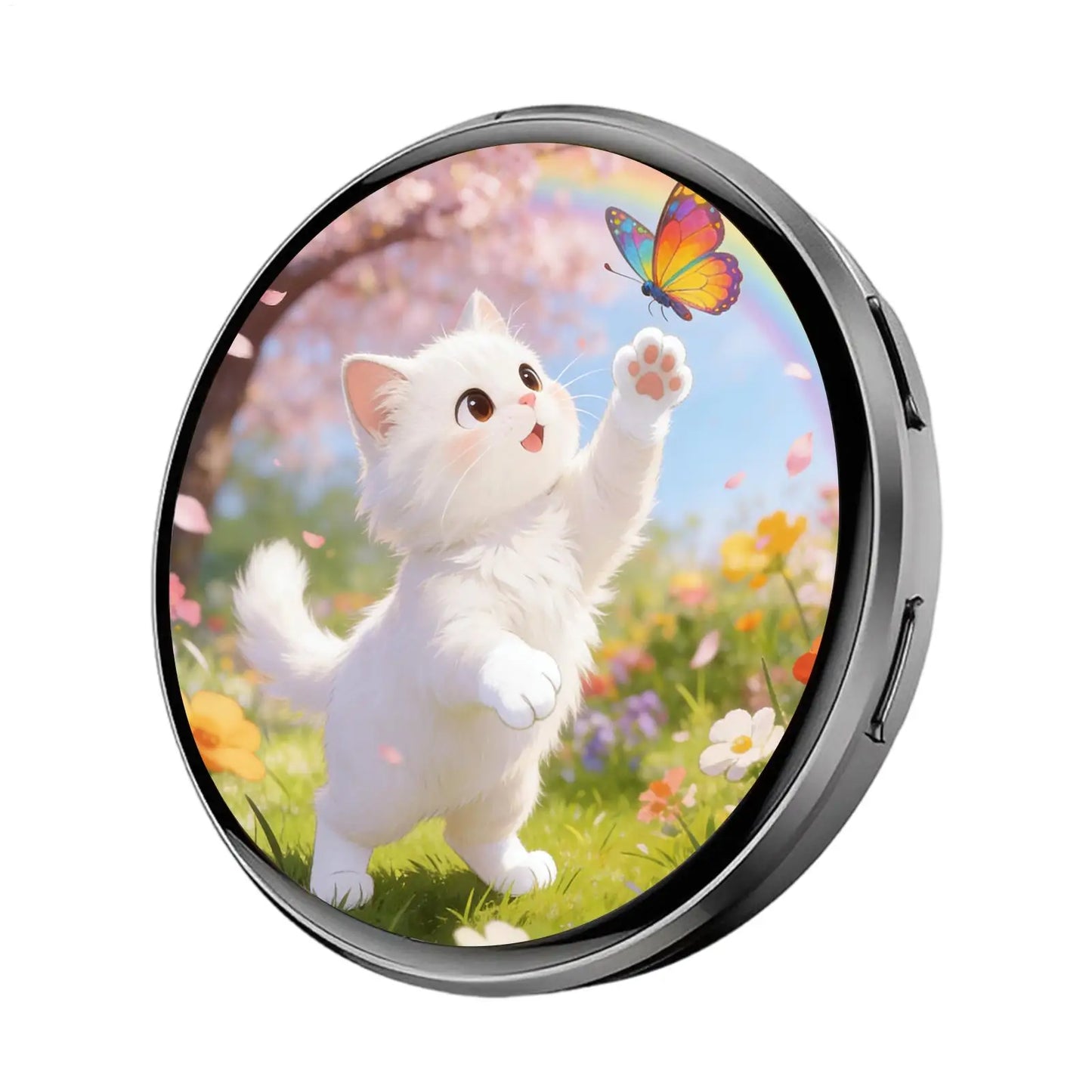 HD Touchscreen Electronic Badge – Digital Photo Display Pin