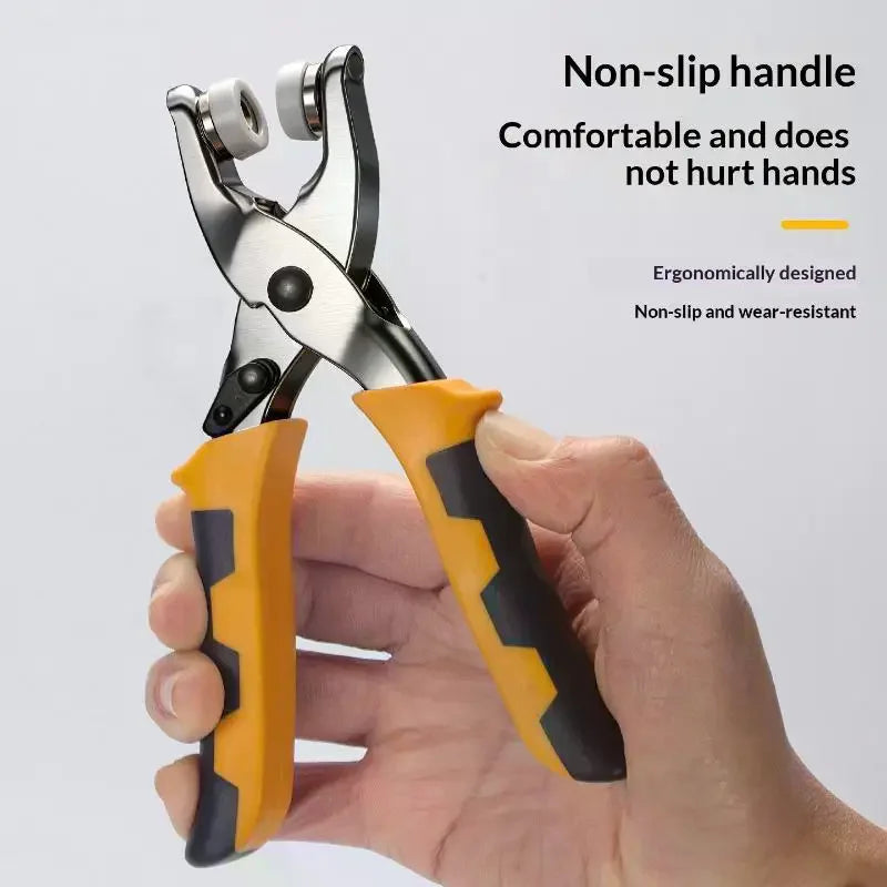 Snap Fastener Pliers | Leather Hole Punch & Eyelet Setting Tool