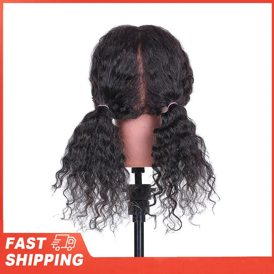 Hairdresser Training Head Mannequin 100 Real Hair Tripod Manikin Peaceful Pleasures Health and Wellness