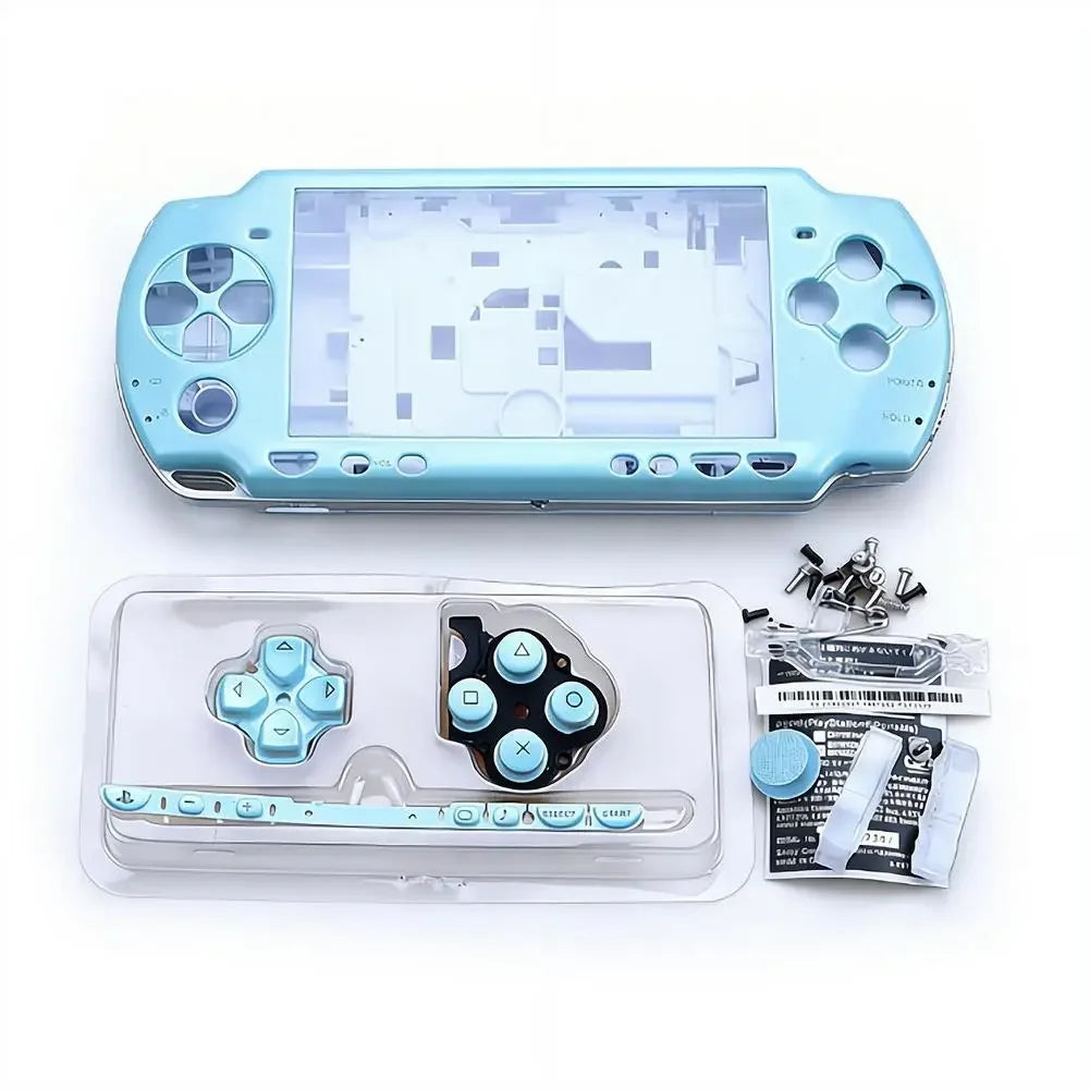 With Buttons Screws Kit Protective Case Kit Full Housing Shell Console Replacement for PSP 2000 With Precise Hole Alignment Peaceful Pleasures Health and Wellness