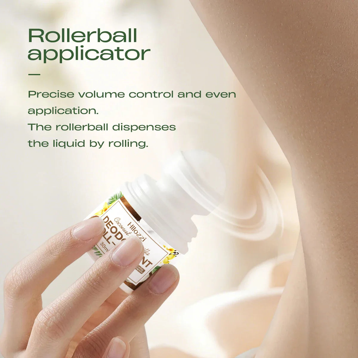 48-Hour Roll-On Deodorant | Gentle Unisex Body Odor Protection