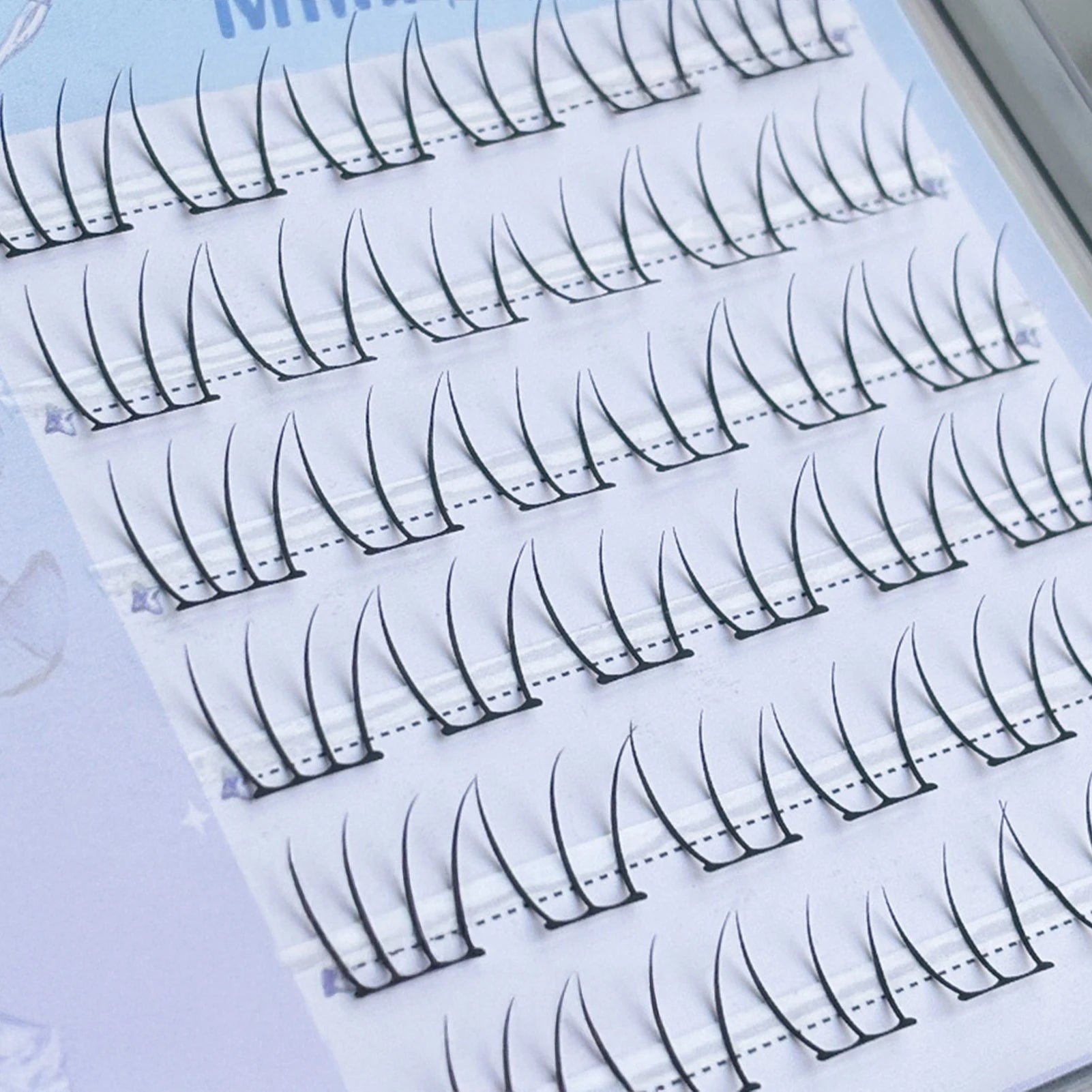 Korean Idol DIY Lashes Extension Cute Cat Paw False Eyelashes Natural Make Up Large Capacity DIY Lash Cluster Peaceful Pleasures Health and Wellness