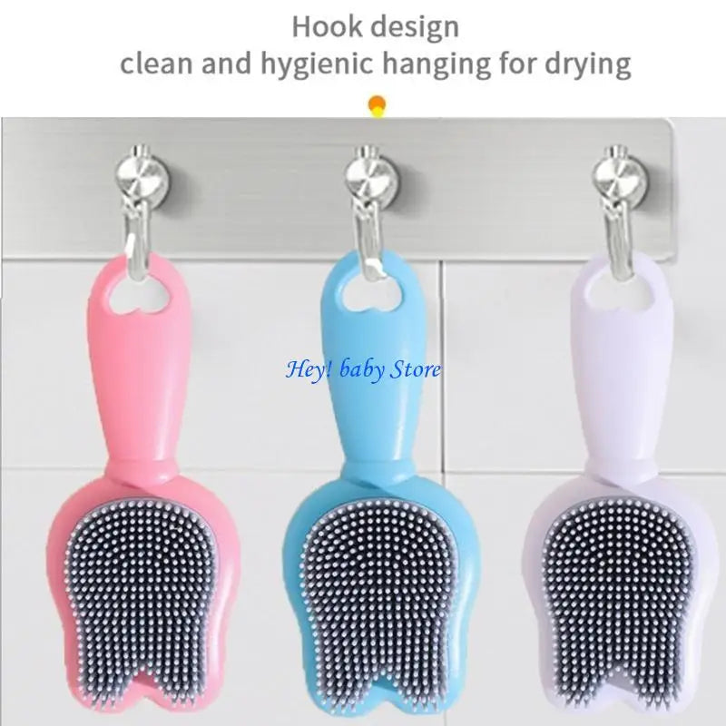 Baby Silicone Bath Brush | Cartoon Rabbit Scalp Massager