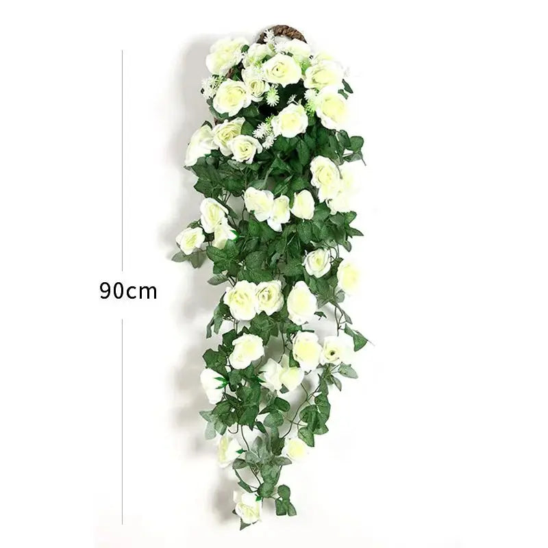 Artificial Rose Vine Garland – Wedding, Home & Garden Décor