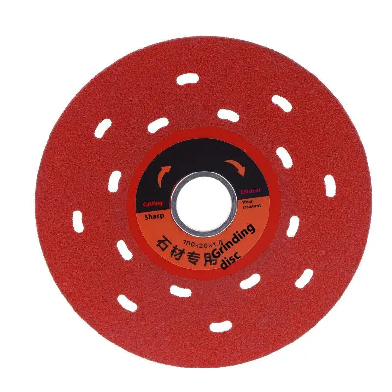 Multi-hole Design 4-inch 100mm Cutting Grinding Discs Vacuum Brazed Saw Blade Tile Grinder Blade For Metal Wood PVC Pipes Peaceful Pleasures Health and Wellness