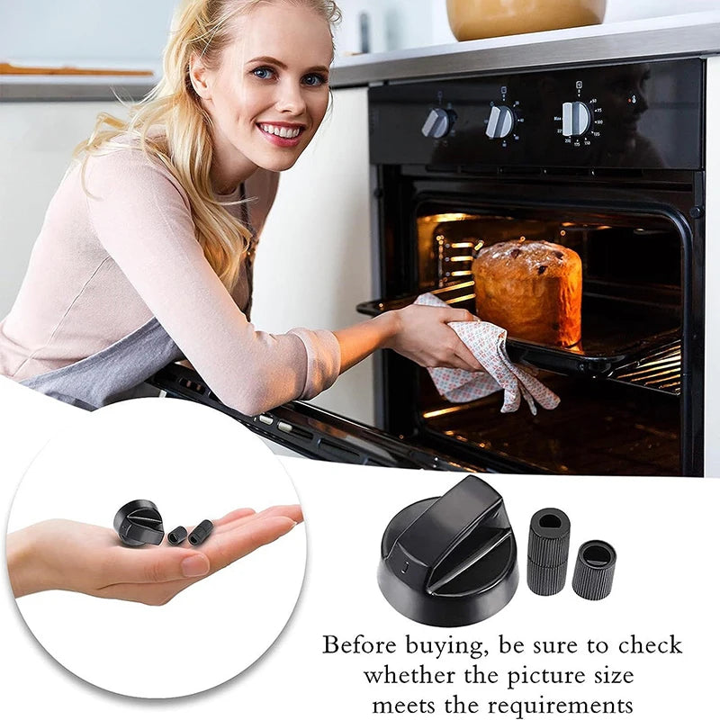4Pcs Universal Switc Knob Plastic Knob Gas Stove Control Knob General Range Oven Knob Cooker Hob Knob For Benchtop Burner Peaceful Pleasures Health and Wellness