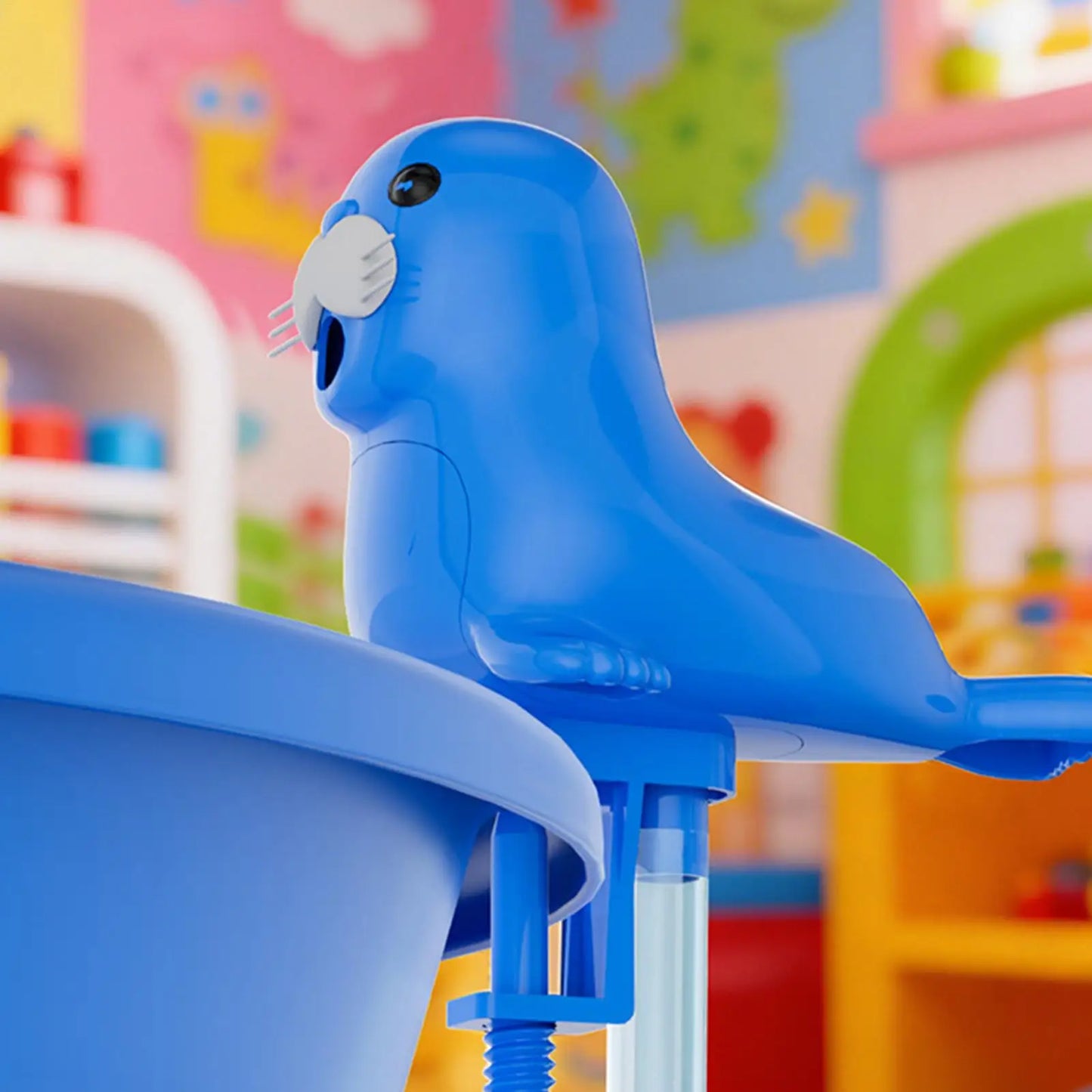 Rechargeable Water Table Spray Pump Splash Toy Accessory Outdoor Water Play For Kids, Backyard Beach Garden Bathtub Peaceful Pleasures Health and Wellness