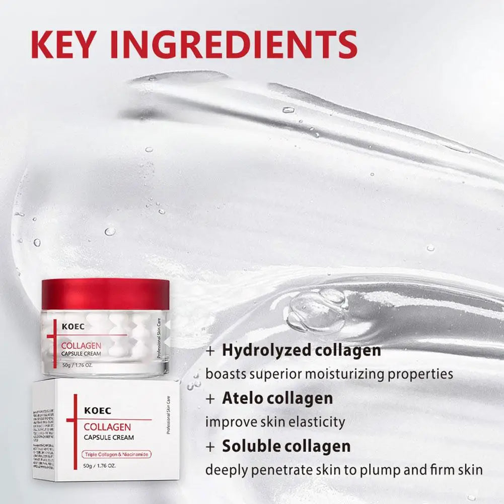 Collagen Capsule Face Cream 50g – Firming & Hydrating