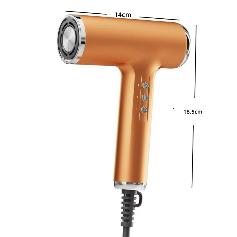 New Mini High-Speed Hair Dryer 1500W High-Power Constant Temperature Hair Care Ultra Quiet Home Hair Salon Travel Hair Dryer Peaceful Pleasures Health and Wellness