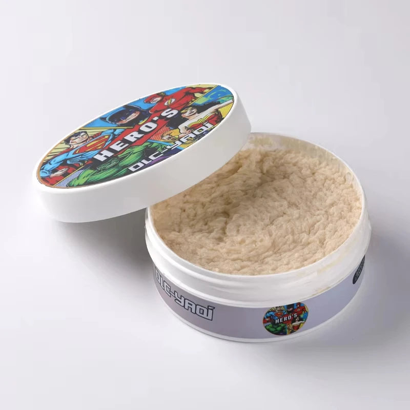 2026 YAQI Flash Sale HERO'S Atisan Shaving Soap for Men 170g Artisanal Lather Softens Beard for Smooth Shave Grooming Essentials Peaceful Pleasures Health and Wellness