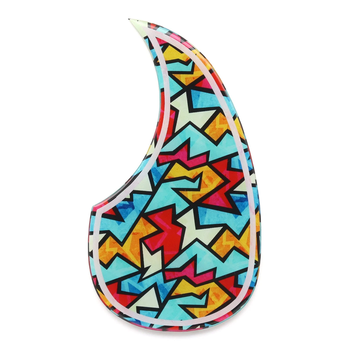 Water Drop-shaped Thickened Acoustic Guitar Guard Protection Panel