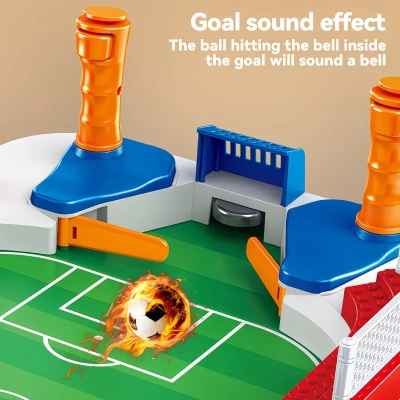 Tabletop Foosball Game – 4-Button Interactive Soccer Toy
