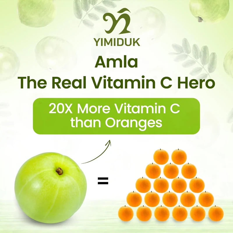 Organic Amla Capsules, Support Collagen, Fights Free Radicals & Daily Wellness, Antioxidant Power for Immunity & Skin Health Peaceful Pleasures Health and Wellness