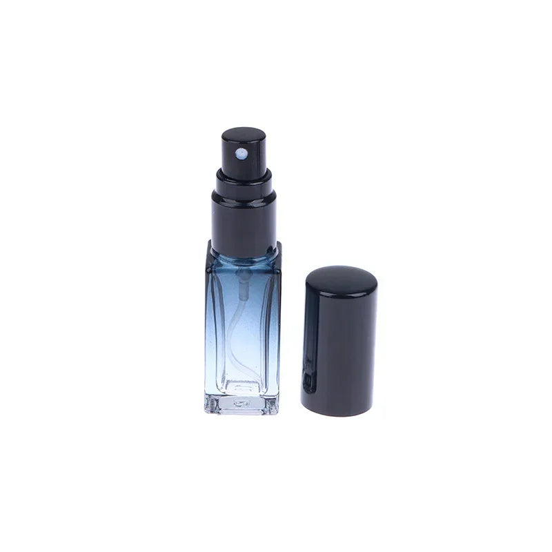 Perfume Spray Bottle Gradient Blue Travel Cosmetic Refillable