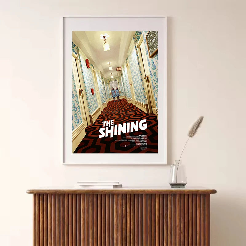 The Shining Horror Movie Canvas Wall Art Poster | Unframed Print