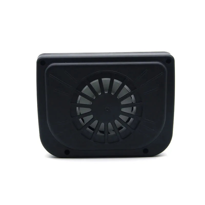 Universal Mini solar car exhaust fan window windshield exhaust port exhaust portable solar car exhaust fan Peaceful Pleasures Health and Wellness