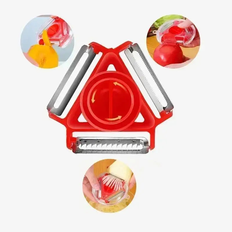 1 Multifunctional Peeler Stainless Steel Shredder Grater Potato