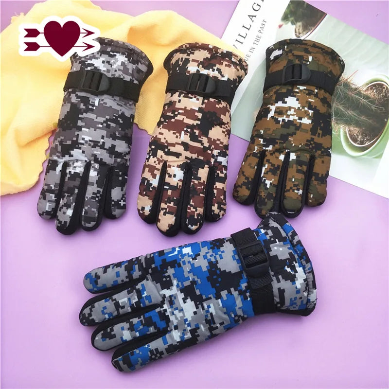 Kids Winter Ski Gloves & Warm Mittens | Boys Girls Ages 7–13