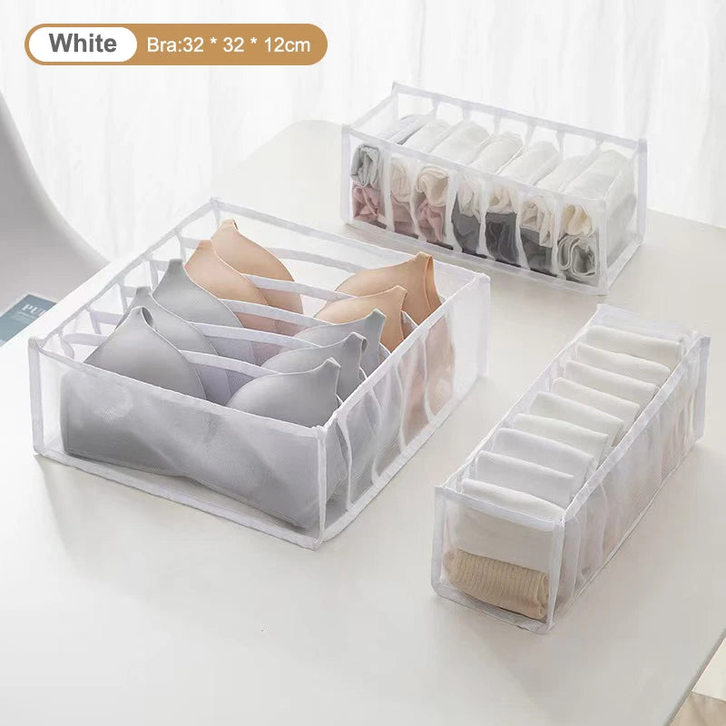 Folding Fabric Drawer Storage Box – Underwear & Socks