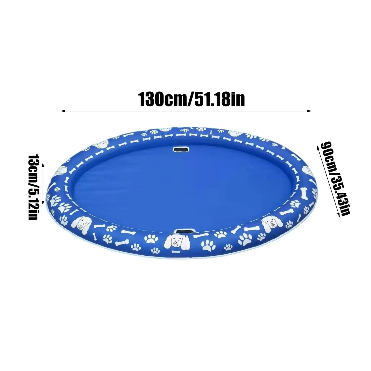 Pool Floats For Dogs Scratch-Proof Inflatable Water Raft Dog Raft For Cat Puppy Water Swimming Lake Pond River Beach Summer Peaceful Pleasures Health and Wellness