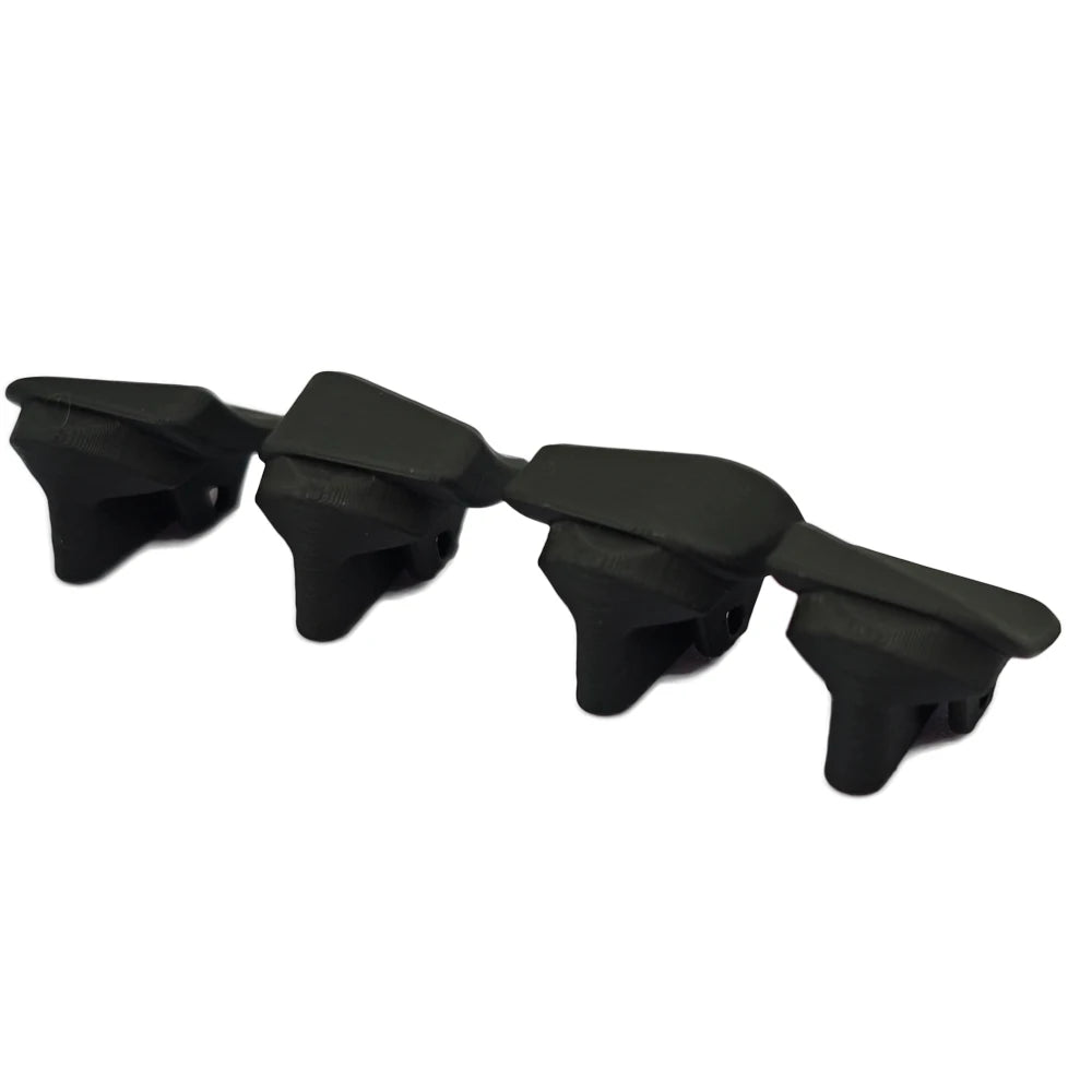 4PCS 3D Printing Back Buttons for R36S Handheld Game Consoles Parts Comfortable Feel Easier to Grasp Peaceful Pleasures Health and Wellness