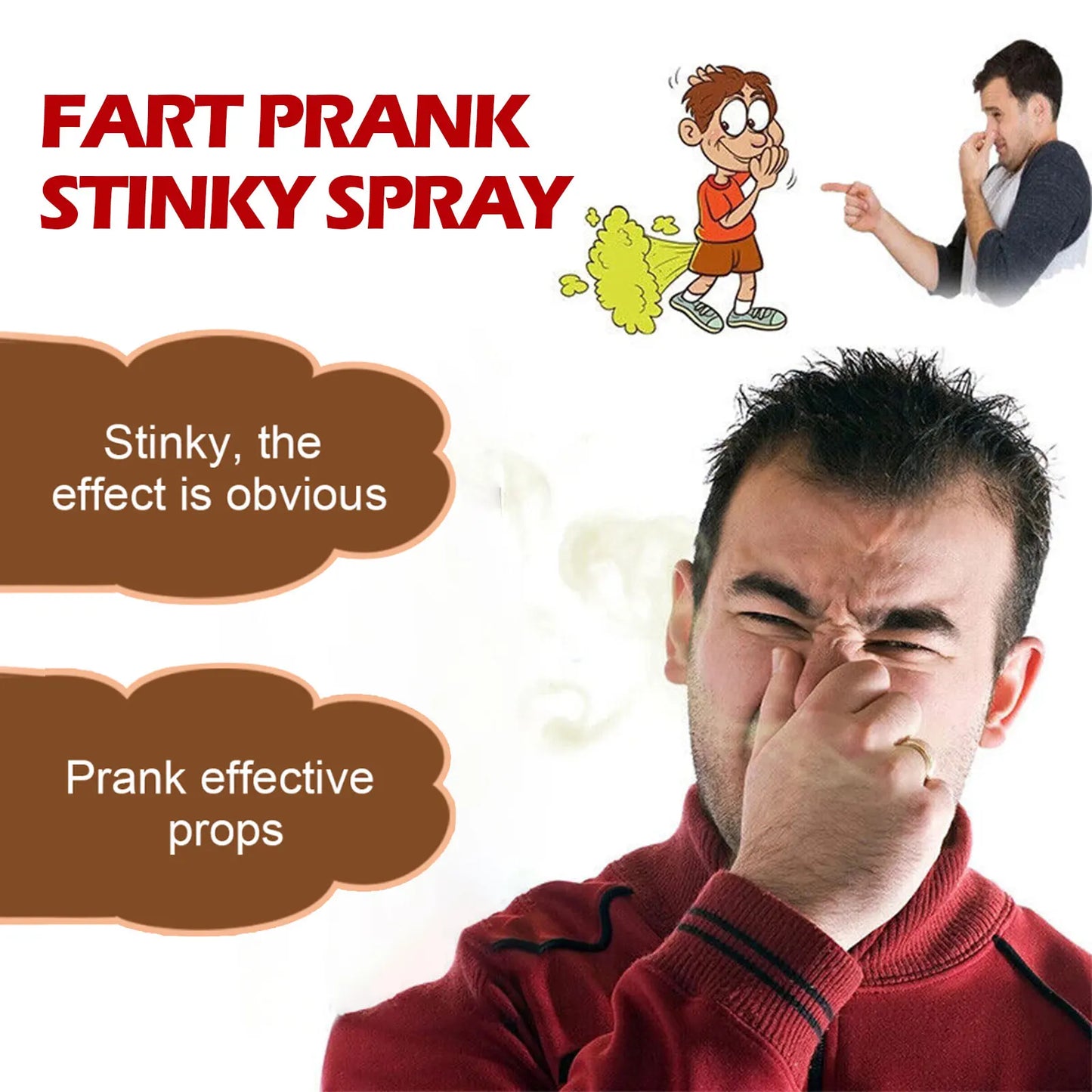 Stinky Prank Spray – Fart Smell Gag Gift for Pranks
