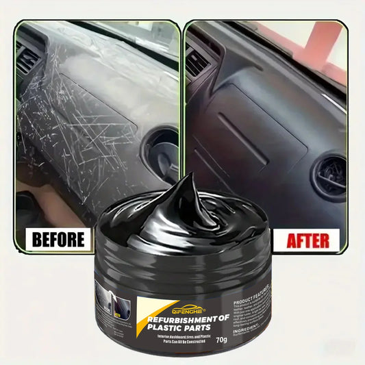 Car Plastic Restore & Polish Wax – Scratch Repair & Anti-Aging Plastic Polish Wax Oasis Select