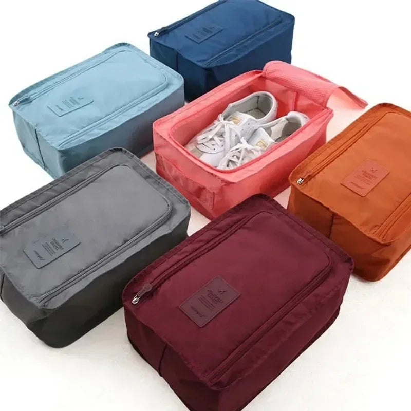 Foldable Sneaker Bag – Portable Waterproof Shoe Organizer