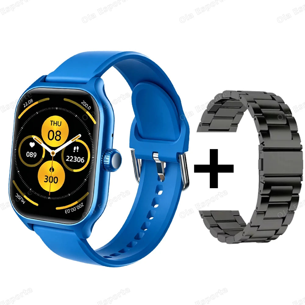 Ola Esporte 1.85" Smart Watch – Bluetooth Call & Fitness Tracker