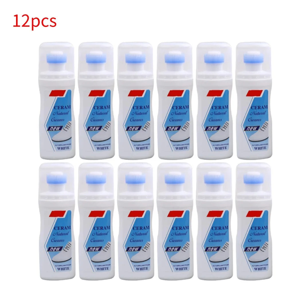 White Shoes Cleaner for Leather and Sneakers Peaceful Pleasures Health and Wellness 12pcs