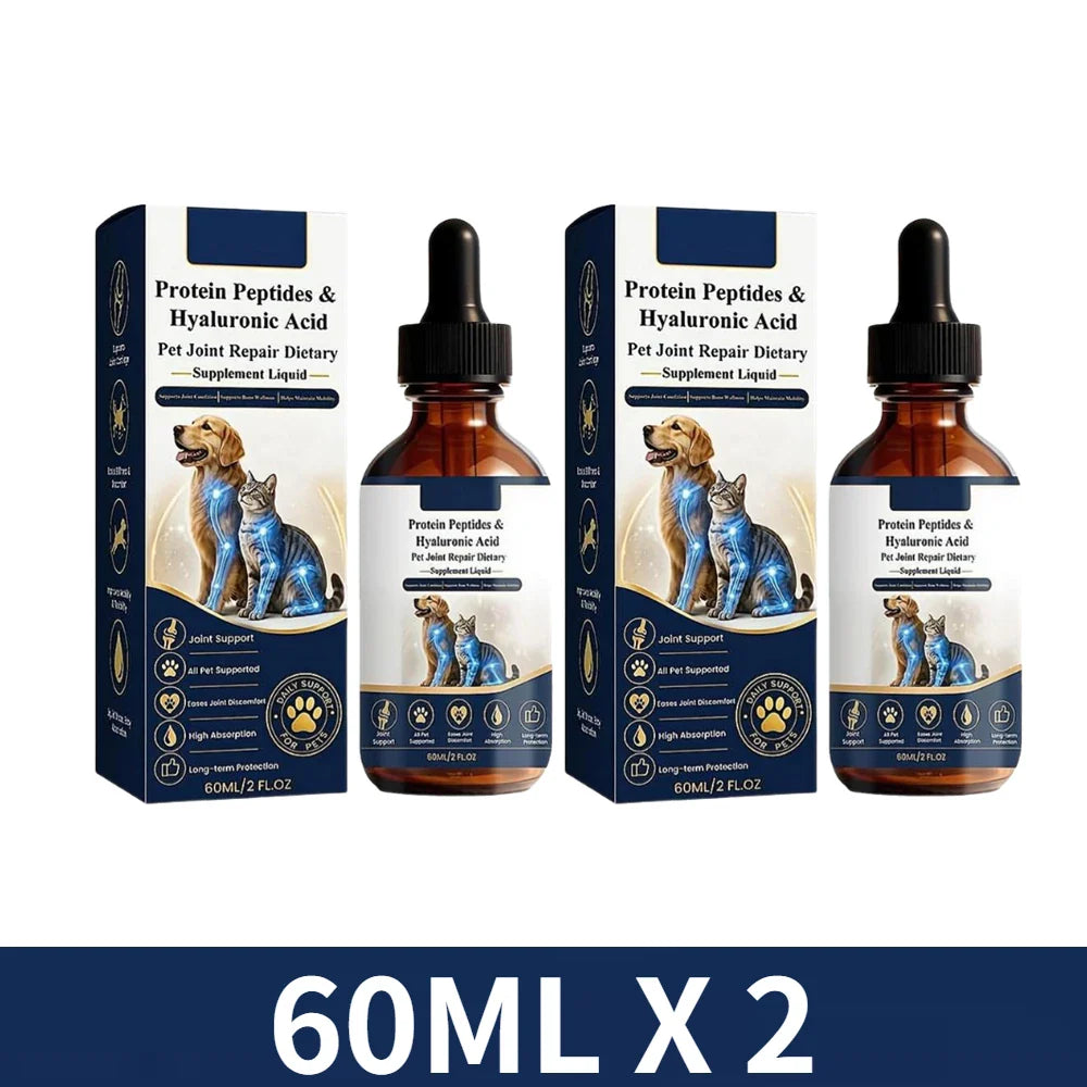 Dog Joint Supplement Liquid – Protein Peptides & Hyaluronic Acid