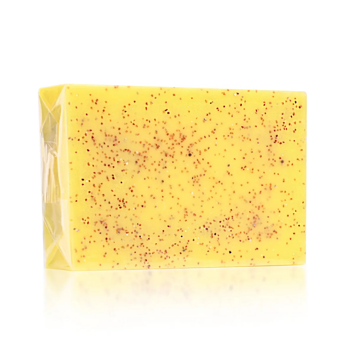 Lemon Exfoliating Handmade Soap – Frosted Particles 100g