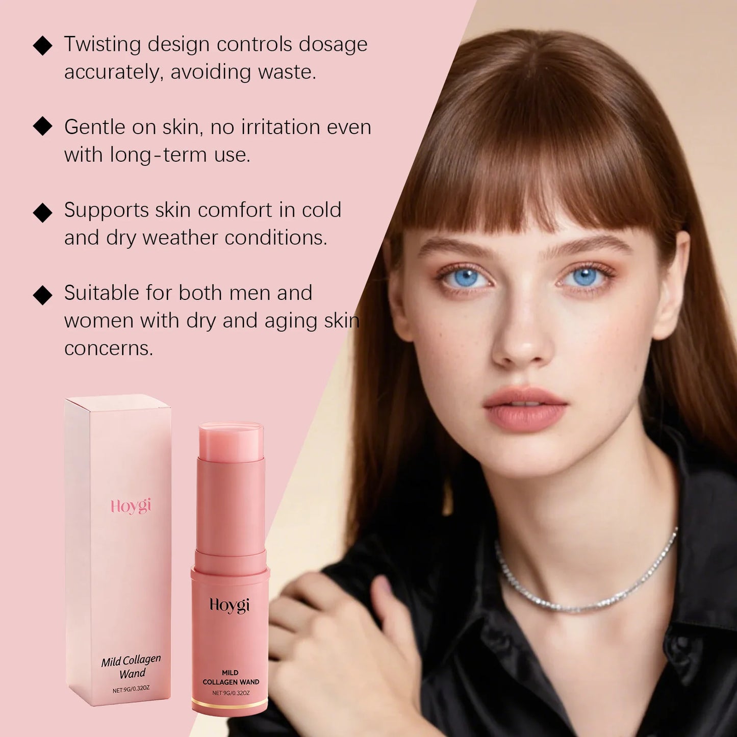 PDRN Collagen Skincare Stick – Firming Anti-Aging Balm 9g