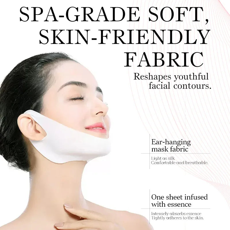 Hydrogel V-Lift Firming Face Mask – Anti-Wrinkle & Deep Hydration Hydrogel Face Mask Peaceful Pleasures Health and Wellness