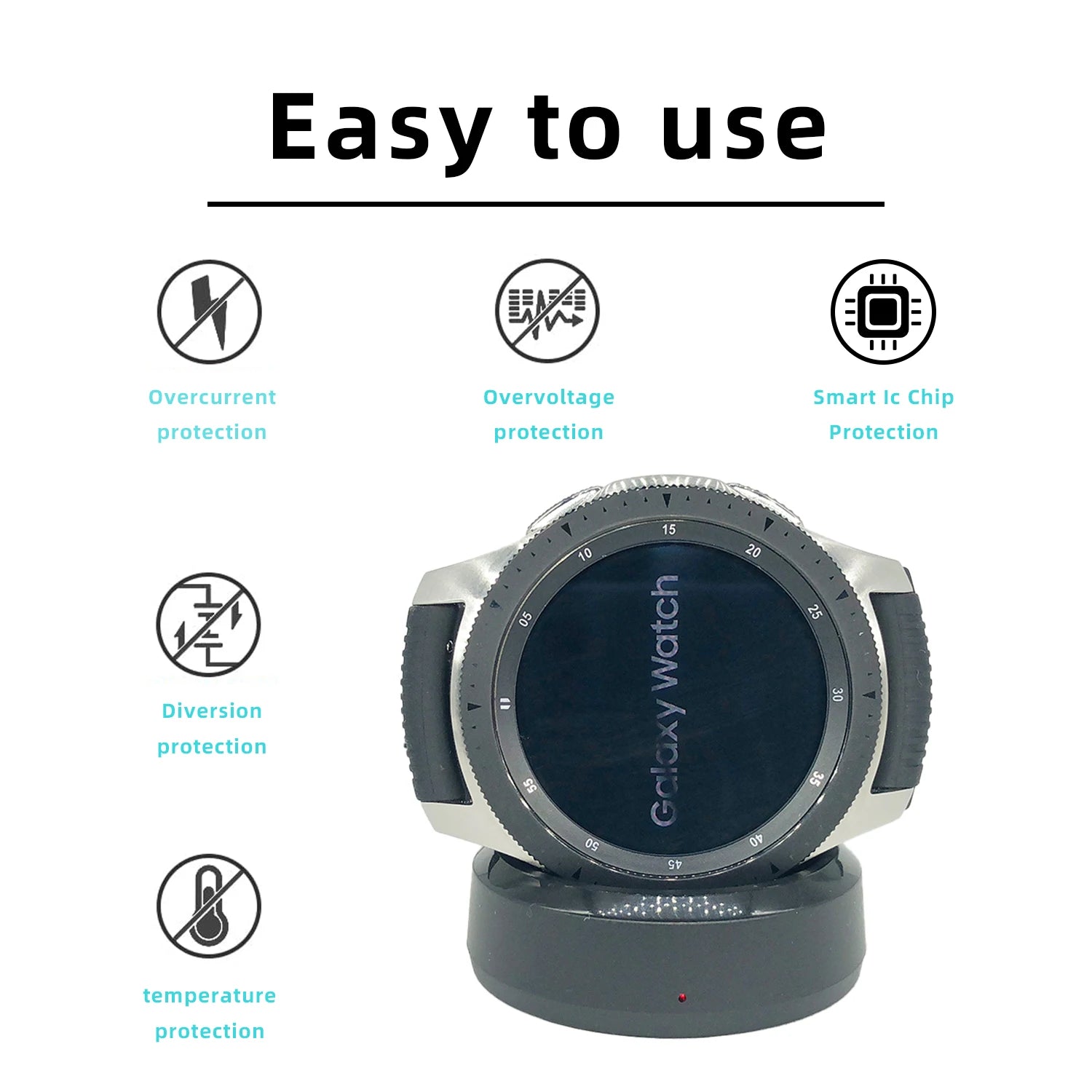 For Samsung Galaxy watch SM-R800 SM-R810 SM-R815 (not for active watches) Smartwatch Charger Replacement Charging Base Cable Peaceful Pleasures Health and Wellness