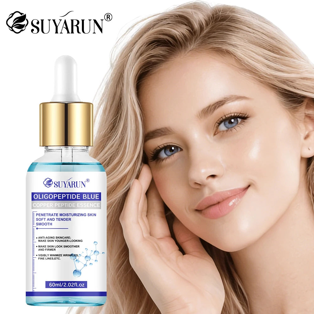 COPPERPEPTIDE ESSENCE Lifts and firms facial contours, evens skin tone, provides 48H hydration, easily absorbed and non-greasy. Peaceful Pleasures Health and Wellness